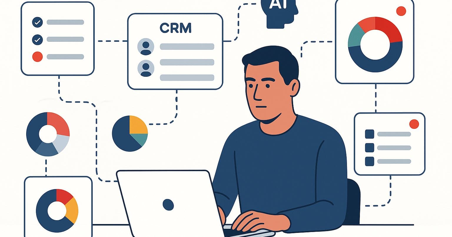 An org chart with the customer success box fading to an outline while arrows from product, sales, and engineering connect directly to a single customer.